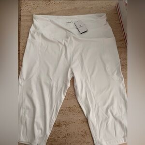 Baleaf high waisted capris stretch knee length with pockets brand new with tags